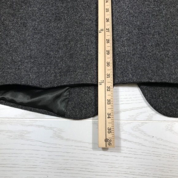 Vintage Bill Blass Tweed Wool Blazer 40R Solid Gray Sport Coat Jacket 3 Button - Picture 6 of 15